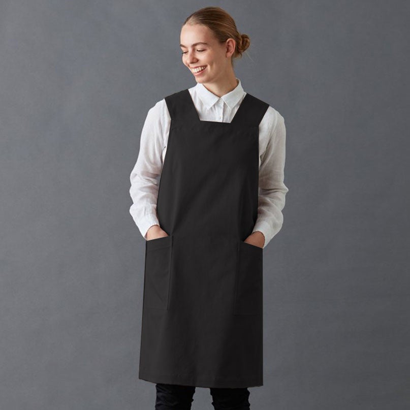 Apron-Japanese-Australian-Made-In-Charcoal